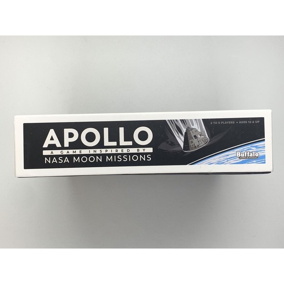 NIB Apollo Board Game - Inspired By NASA Moon Missions - Buffalo Games (2020) - Picture 5 of 7